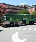 Le Big Green Bus à Chapel Hill, NC
