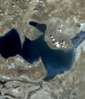 Mer d'Aral du Nord. © Google