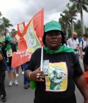 Manifestation COP17 à Durban. © Langelle (GJEP)
