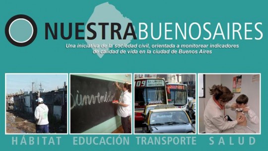 Page d'accueil de Nuestra Buenos Aires