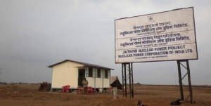 Site de la future centrale nucléaire de Jaitapur. © AFP