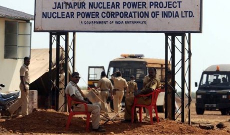 Site de la future centrale nucléaire de Jaitapur.