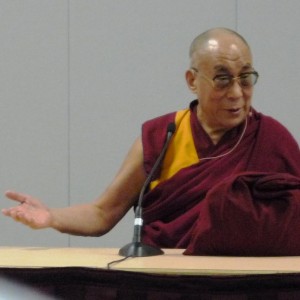 Le dalaï-lama au Canada. © Christine Lacaze