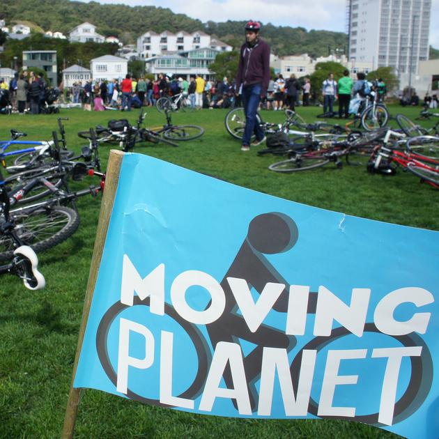 Moving Planet Wellington. © 350.org